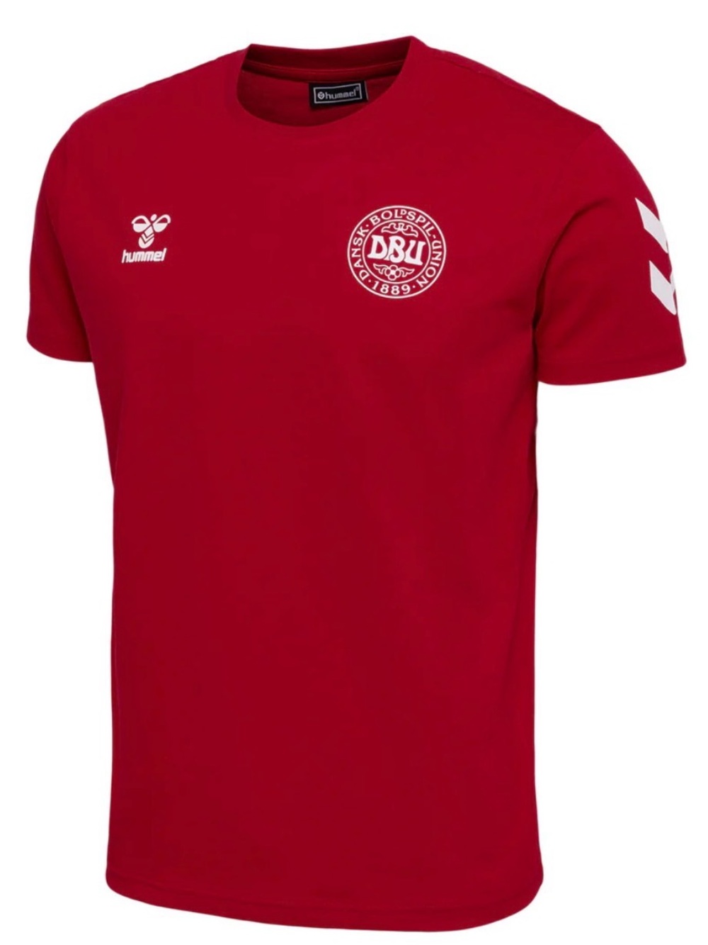 Vintage Y2K Denmark 🇩🇰 ⚽️ Hummel soccer football tee shirt jersey